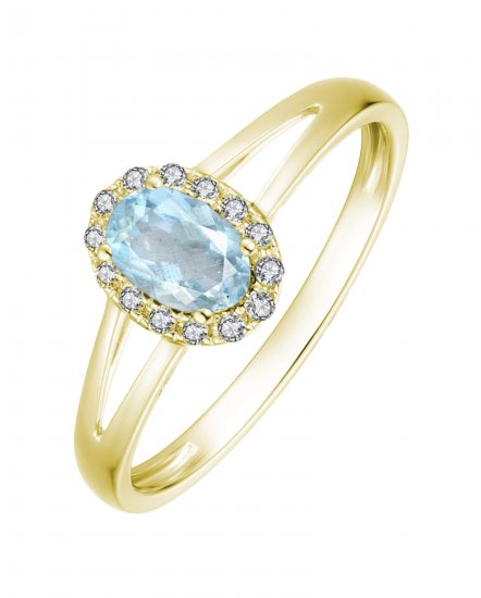 OVAL COLORED STONE DIAMOND RING (VR407)